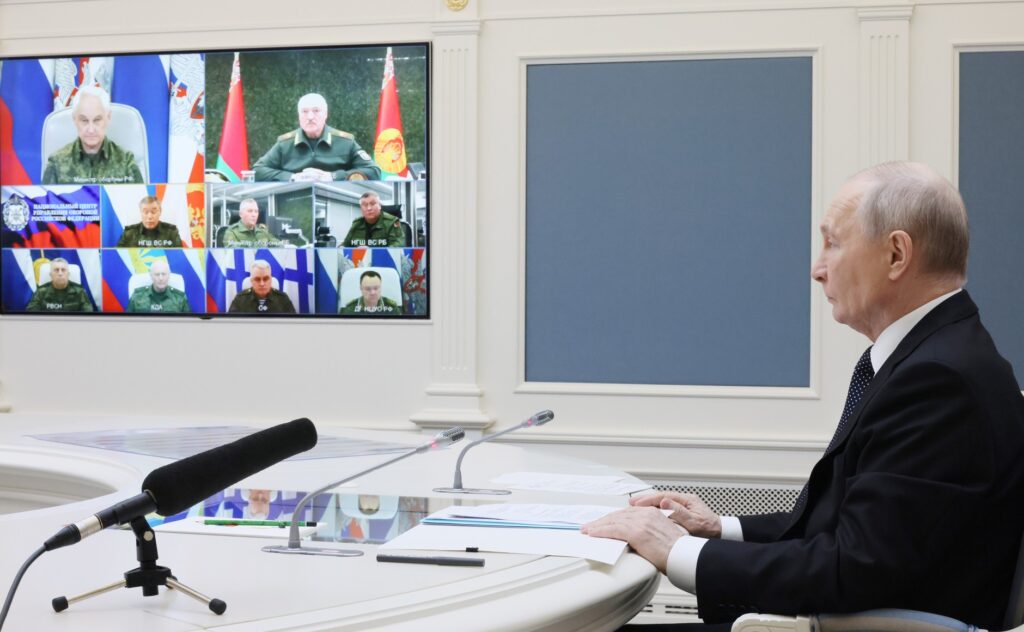 Учения ядерных сил России и Беларуси